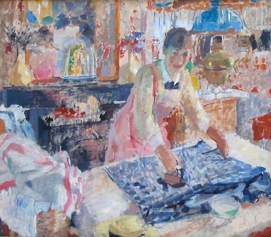 Rik Wouters Woman Ironing Spain oil painting art